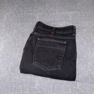 Vintage Wrangler Jeans Mens 40x30 Charcoal Gray Denim Regular Straight Leg USA